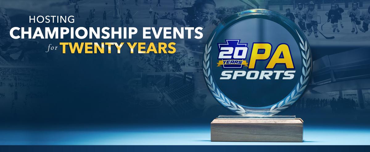 PA Sports 20th Anniversary Header
