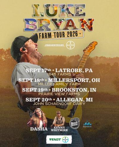 Luke Bryan Farm Tour 2026