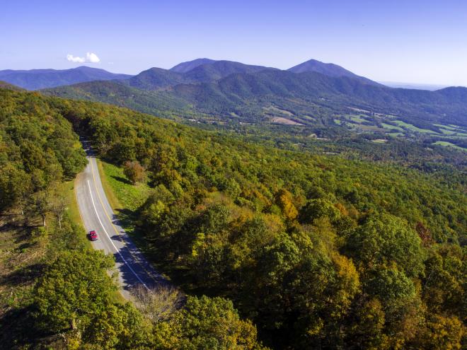 Blue Ridge Parkway Fall