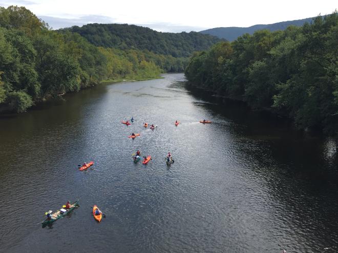 Kayaking - James River - Botetourt County, Virginia