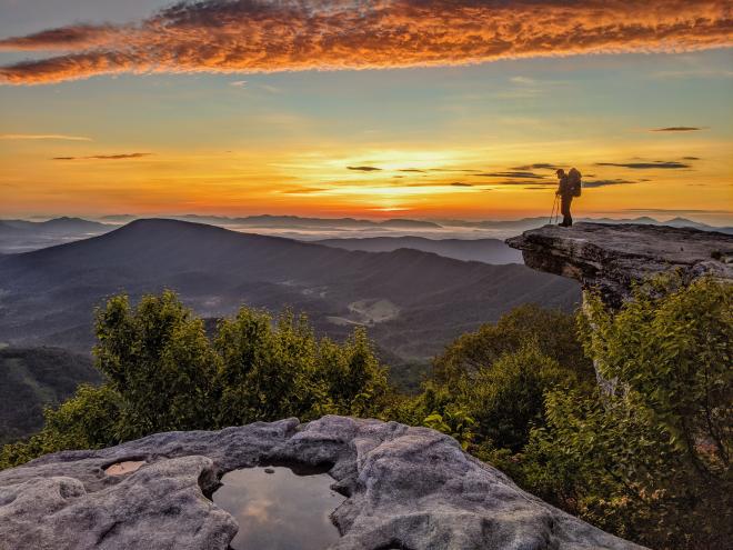 McAfee Knob - Appalachian Trail - Roanoke, Virginia