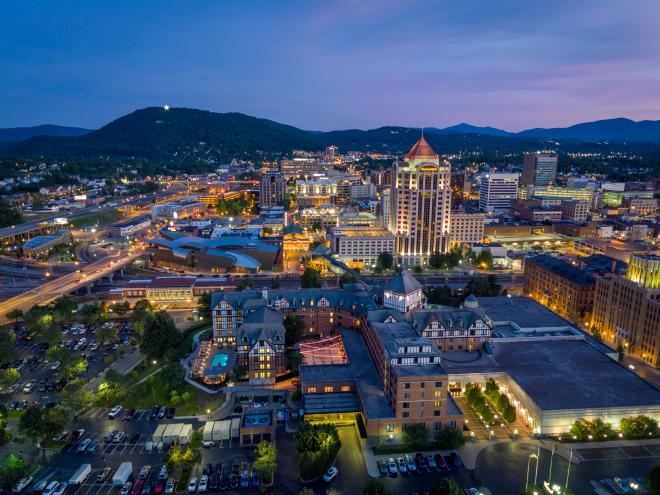 Roanoke Skyline