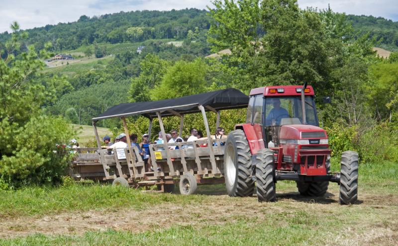 Great Country Farms Tractor Tour