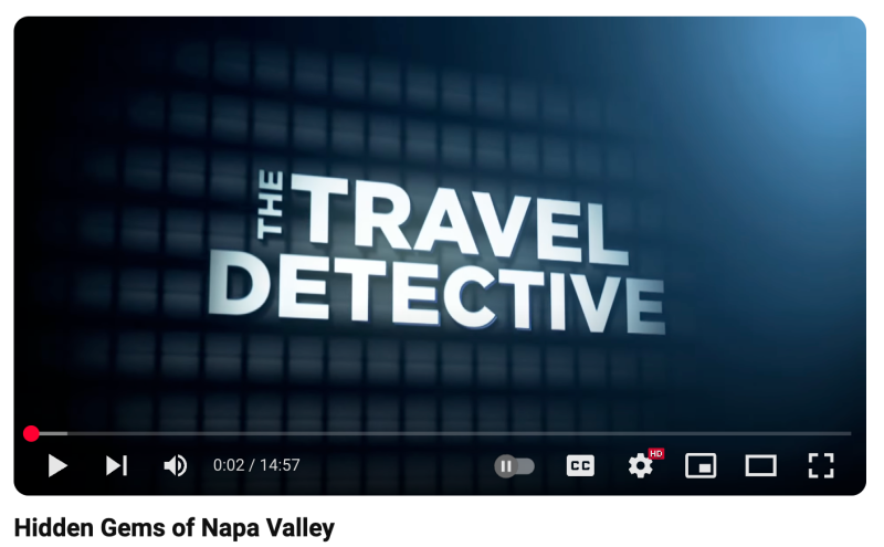 Watch the full Hidden Gems: Napa Valley episode of The Travel Detective this summer on PBS.