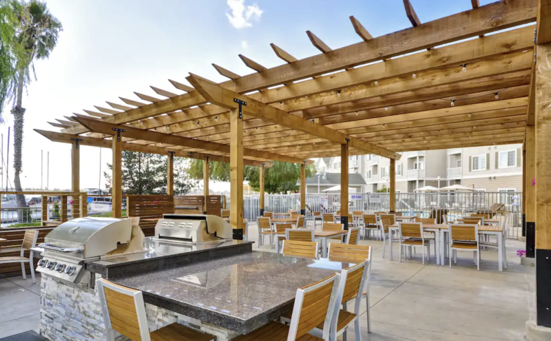 Homewood Suites Outdoor Patio