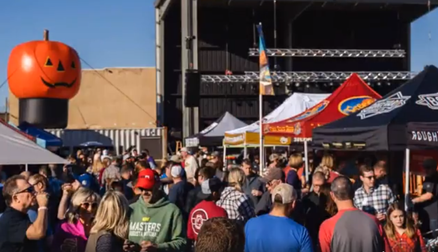 Crowds form at WAVE for the first Prairieland Beer and Music Festival