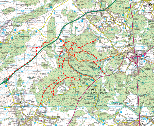 Closed Trails Map - 12 August 2026