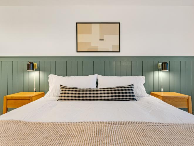 Blue Studio Bed