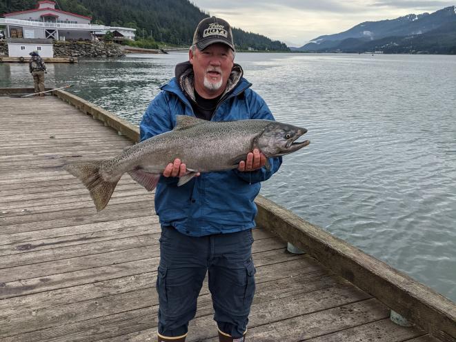 Salmon show off