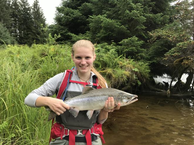 Bright Pink Salmon