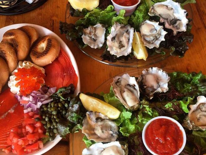 Oysters and Lox