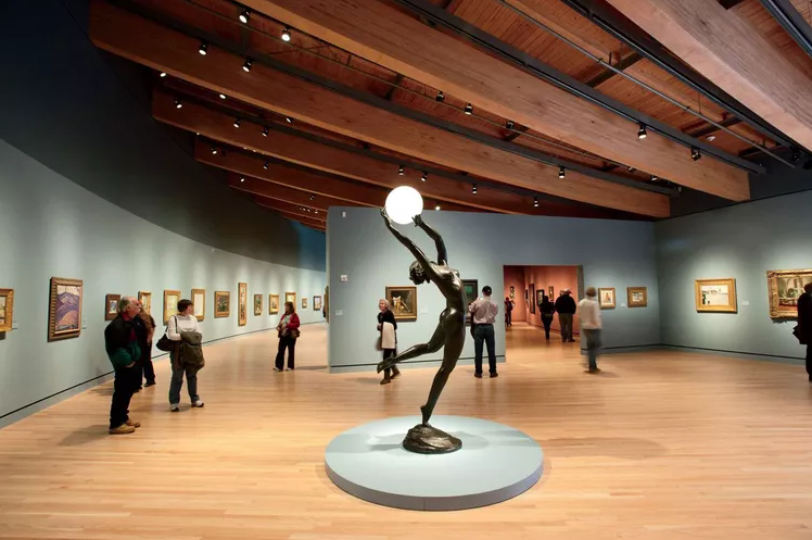 Crystal Bridges interior