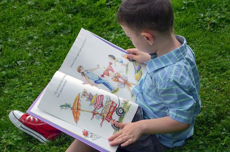 boy reading