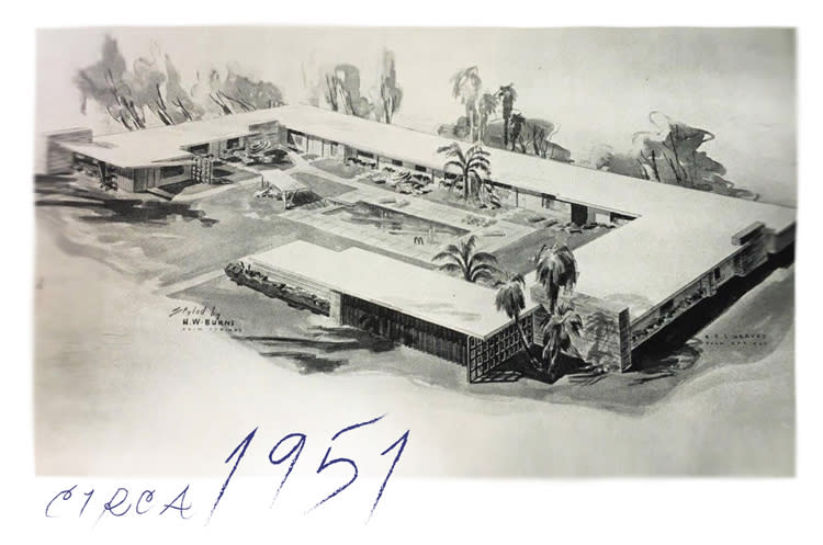 Holiday House 1951 drawing