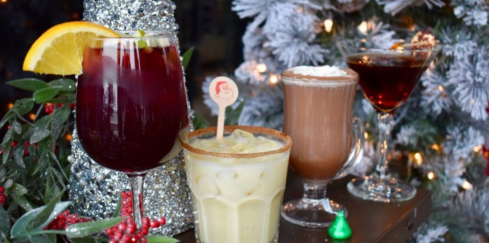 An assortment of Holiday Cocktails at NYBP