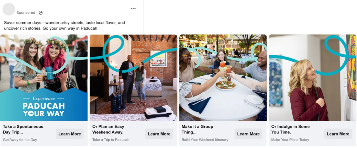 Go Your Own Way Ad Carousel
