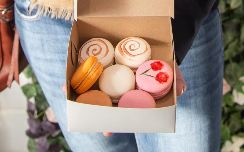 Box of treats from seed confections