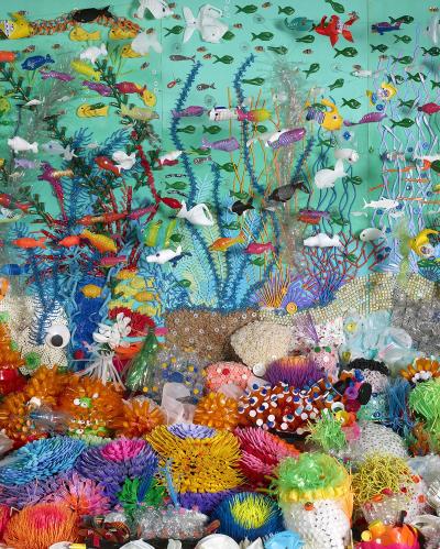 Plastic Reef Exhibit - DE Contemporary