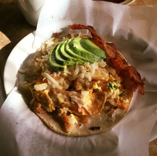 el potro breakfast taco