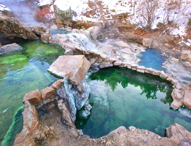 Natural Wonders - Fifth Water Hot Springs