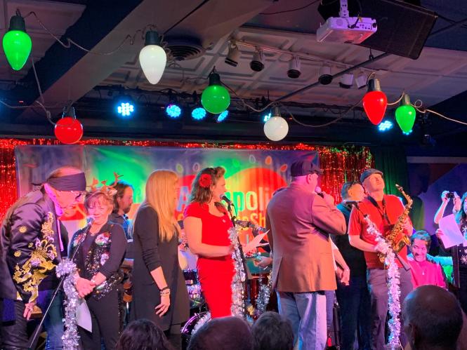 AMFM Christmas Show at Rams Head On Stage in 2019.