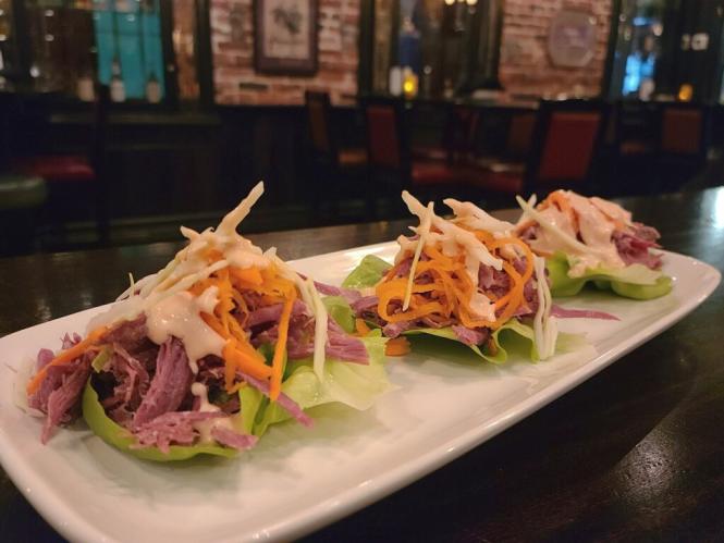 Corned Beef and Cabbage wraps from Galway Bay.