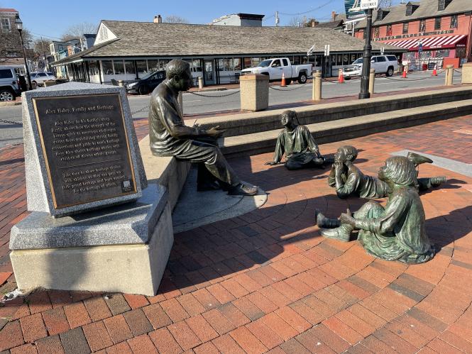 The Kunte Kinta - Alex Haley Memorial in Annapolis, MD.