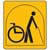 Accessibility logo level 2 - Establishment typically suitable for a person with restricted walking ability and for those that may need to use a wheelchair some of the time and can negotiate a maximum of three steps.
