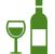 beer and wine clipart