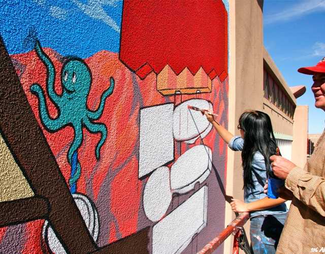 Newly Commissioned Murals Now Visible In Downtown Albuquerque