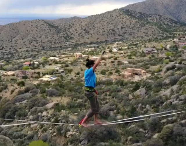 An Expert S Insight To Highlining The Sandia Mountains