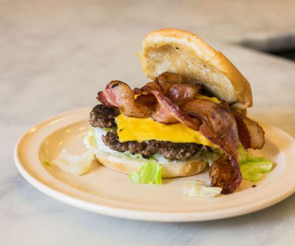 Bacon Cheeseburger - Camellia Grill