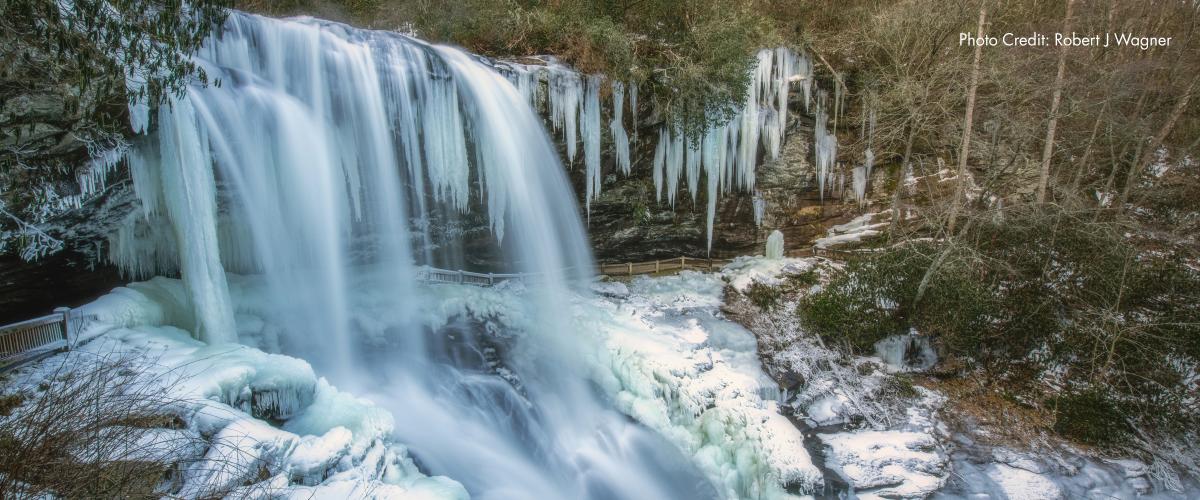 Robert J Wagner Frozen Dry Falls