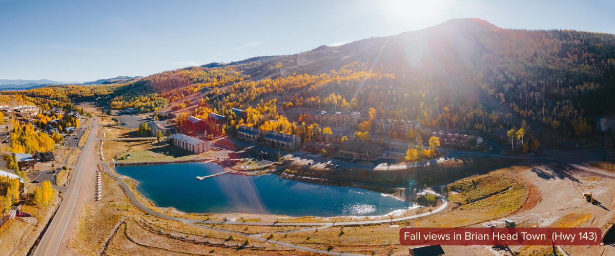 Fall Views in Brian Head (Hwy 143) | Sized for Blog