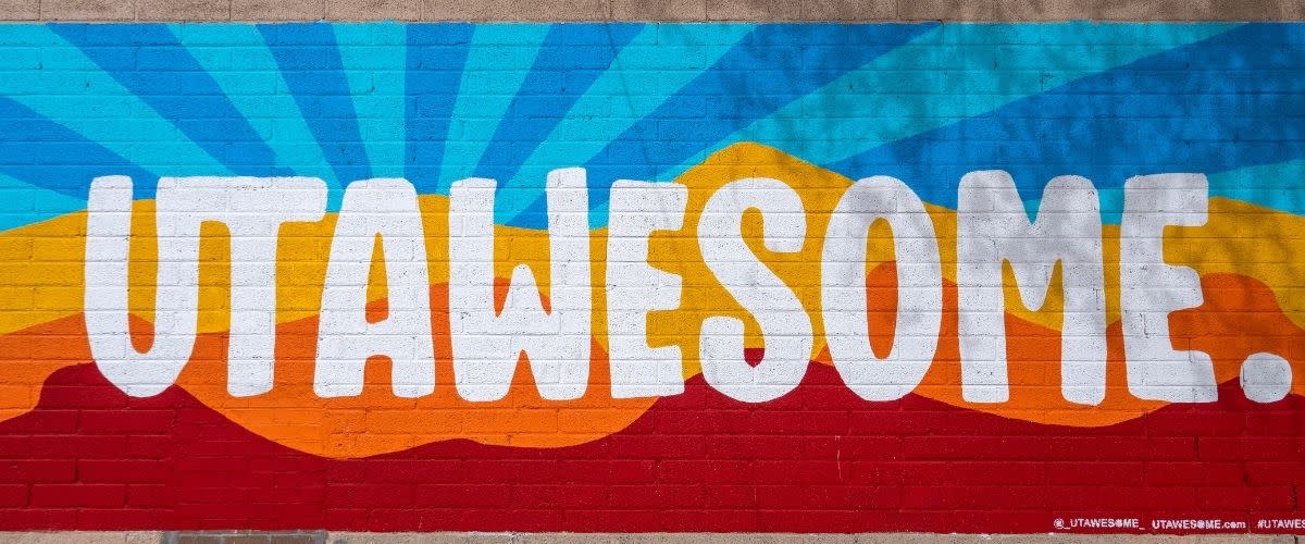 UTAWESOME. Mural - Downtown Cedar City | Sized for Blog