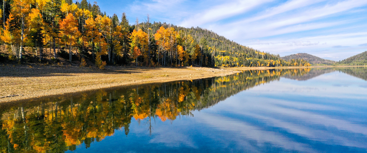 Navajo Lake in Fall