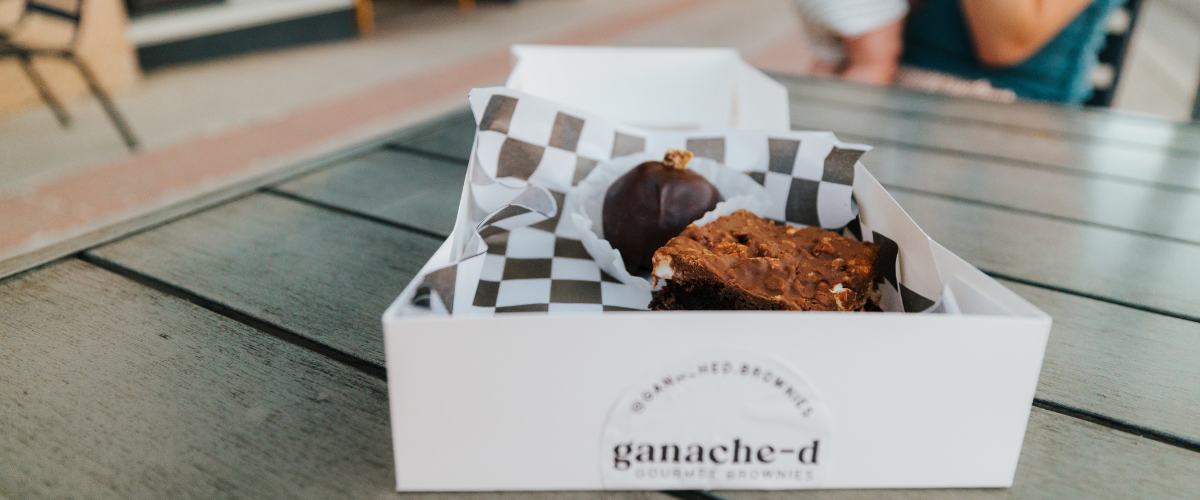 Ganache-d Gourmet Brownies