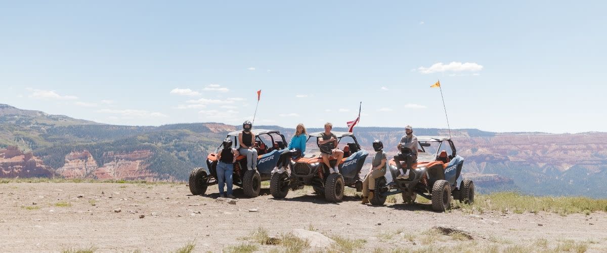 Sized for Blog | ATVs at High Mountain Overlook - Brian Head
