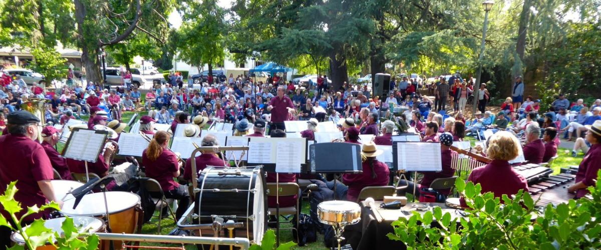 St Helena 4th of July concert