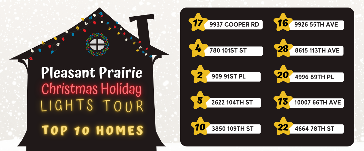 2023 Christmas Holiday Lights Tour Top 10 Homes