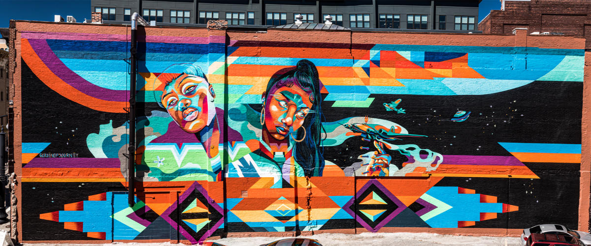 Garden of Journey Mural PVD