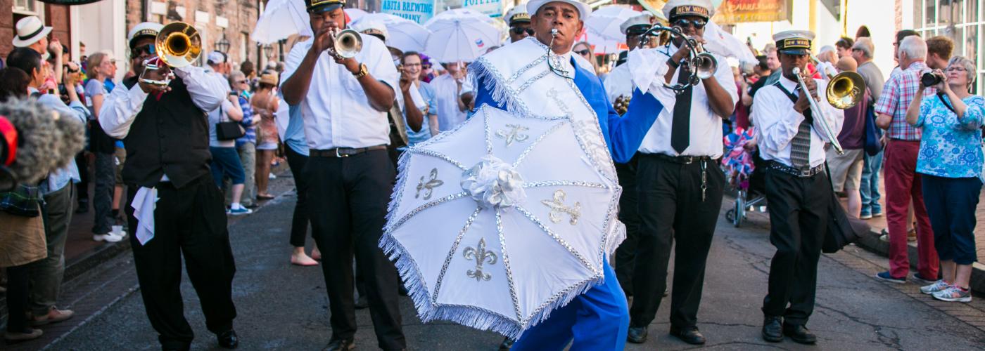 French Quarter Festival- Second Line Parade