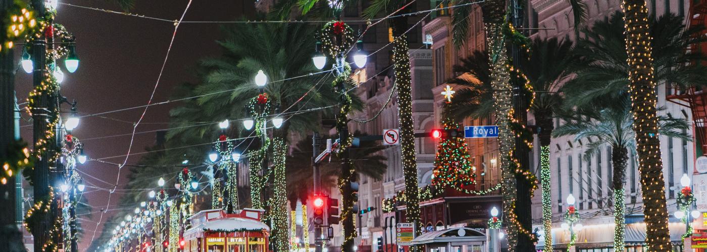 Canal Street Christmas - Canal Streetcar - 2016