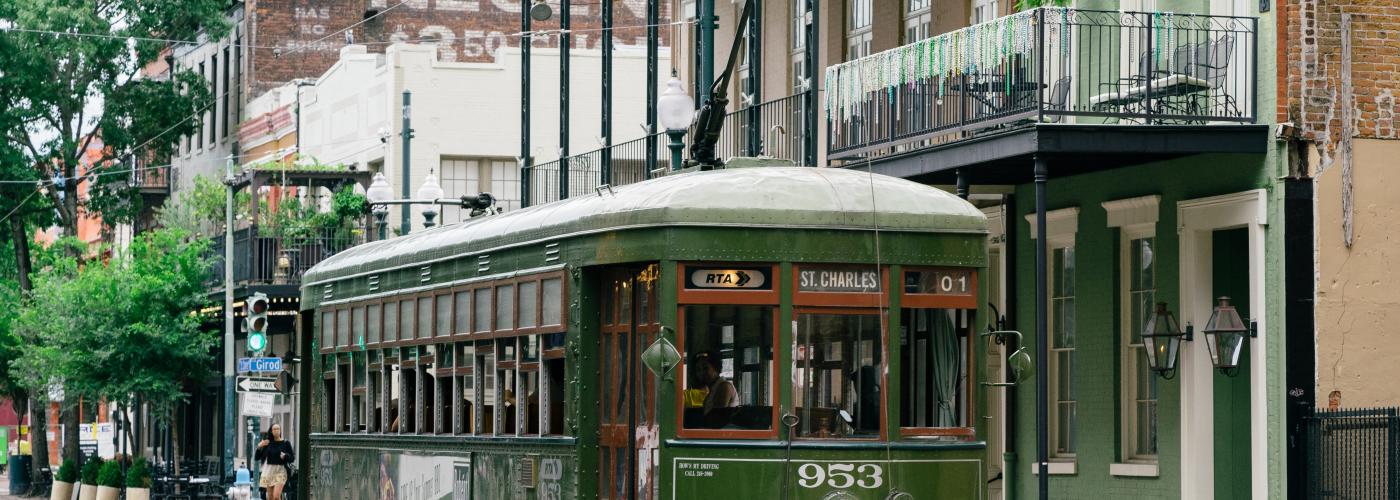 Streetcar downtown