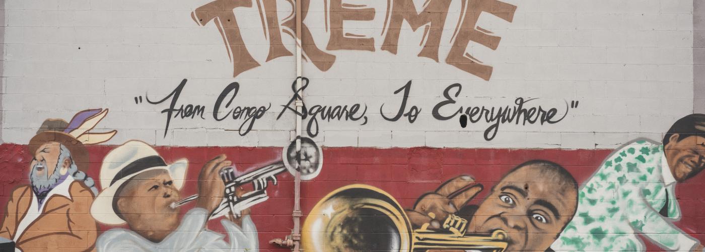 Treme Mural - Carver Theater
