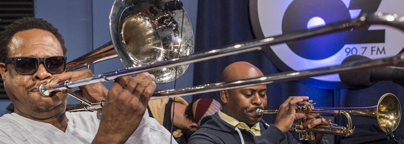 Corey Henry at WWOZ