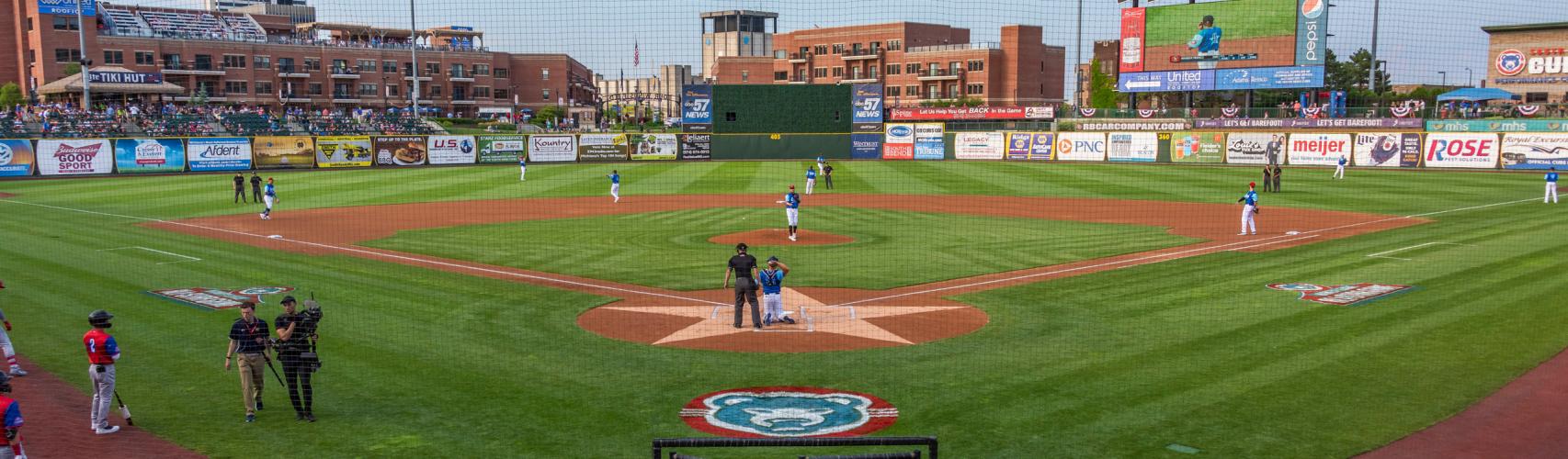 The Cubs will host two exhibition games at the South Bend