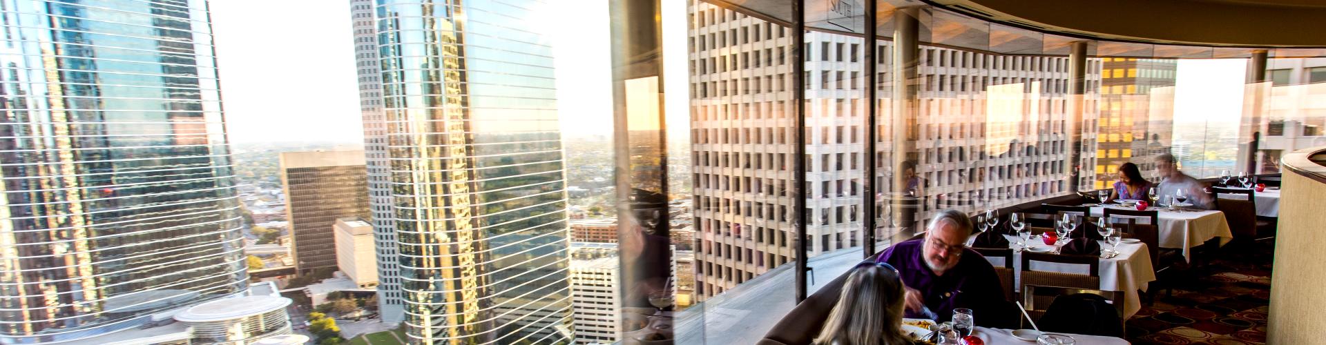 Spindletop Restaurant at the Hyatt
