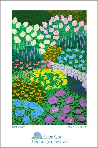 Cape Cod Hydrangea Fest Poster 2023