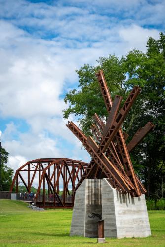 Roger's Bridge Sculpture